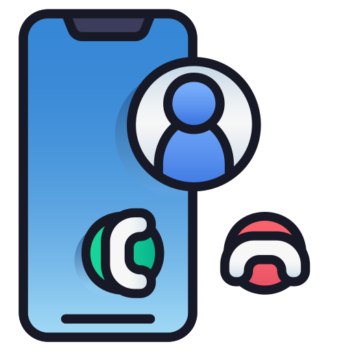 Мобильный звонок Generic Outline Color иконка