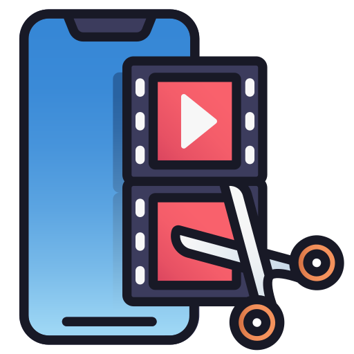 editar video Generic Outline Color icono