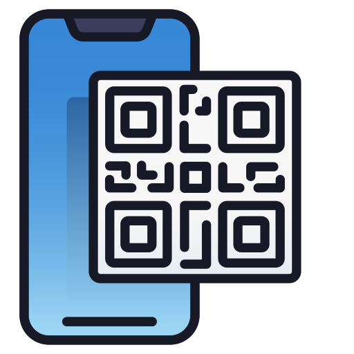 qr 코드 Generic Outline Color icon