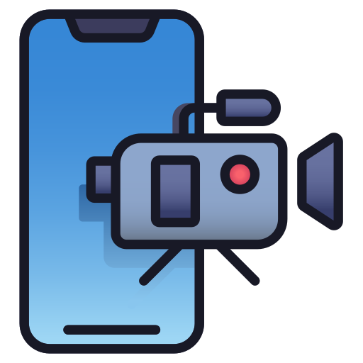 videokamera Generic Outline Color icon