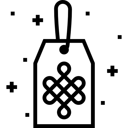 amuleto Detailed Straight Lineal icona