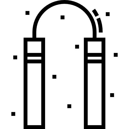 Nunchaku Detailed Straight Lineal icon