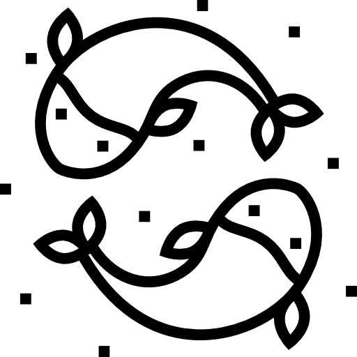 koi Detailed Straight Lineal icona