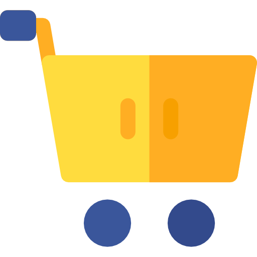 ショッピングカート Basic Rounded Flat icon