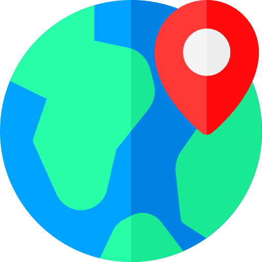 地球 Basic Rounded Flat icon