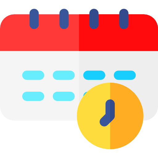 kalender Basic Rounded Flat icon