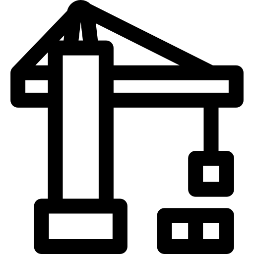 Crane Basic Rounded Lineal icon