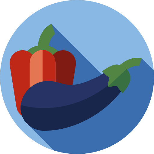 野菜 Flat Circular Flat icon