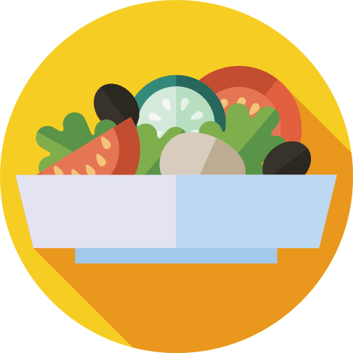 salat Flat Circular Flat icon