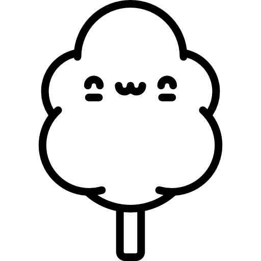 algodón de azúcar Special Lineal icono