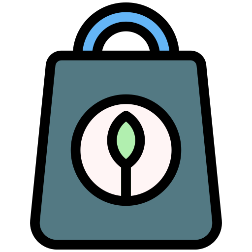 wiederverwertbare tasche Generic Outline Color icon