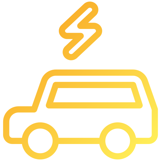 Electric car Generic Gradient icon