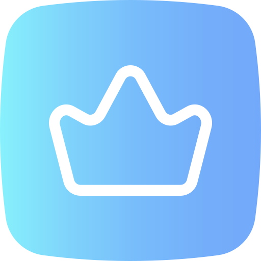 Корона Generic Flat Gradient иконка