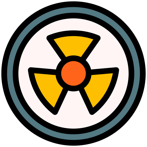 Nuclear energy Generic Outline Color icon