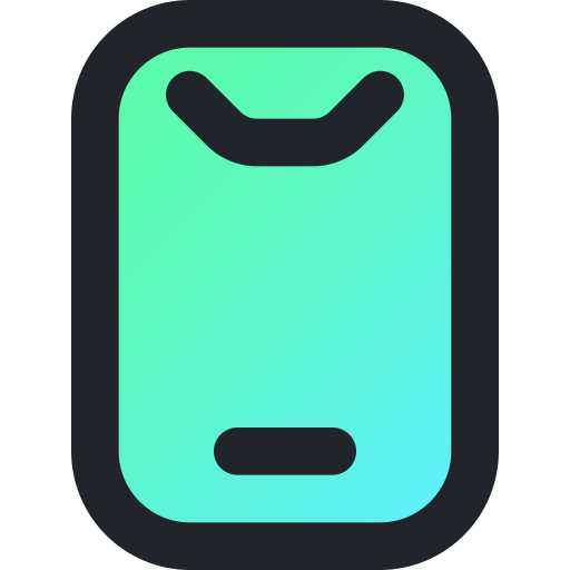 smartfon Generic Lineal Color Gradient ikona