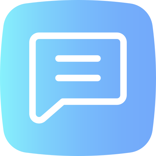 Chat Generic Flat Gradient icon