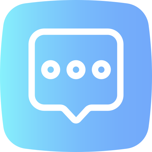 Chat Generic Flat Gradient icon