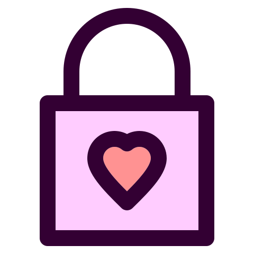 Lock Generic Outline Color icon