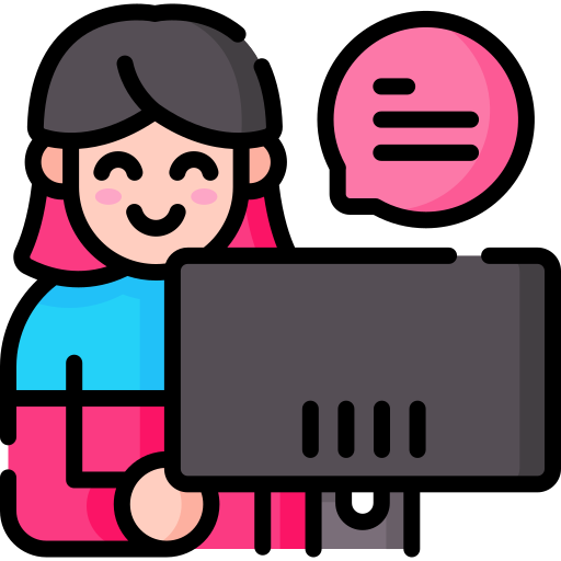 Customer service agent Special Lineal color icon