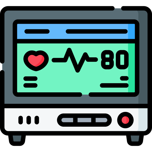 Heart monitoring Special Lineal color icon