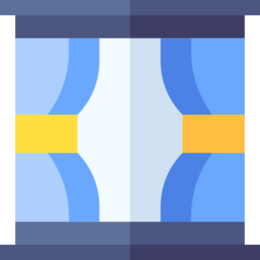 raam Basic Straight Flat icoon