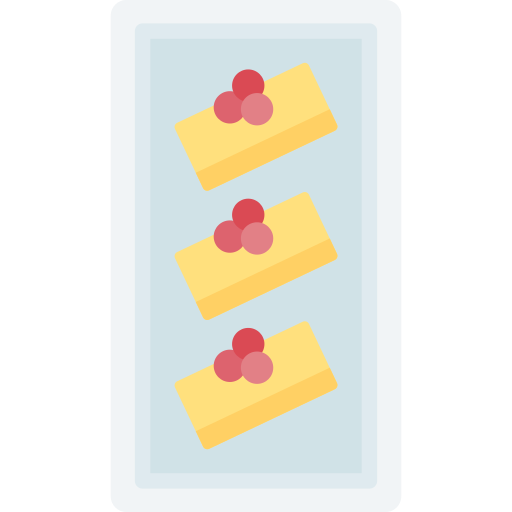 Cheesecake Special Flat icon