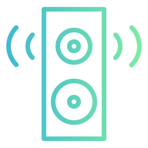 Loud speaker Generic Gradient icon