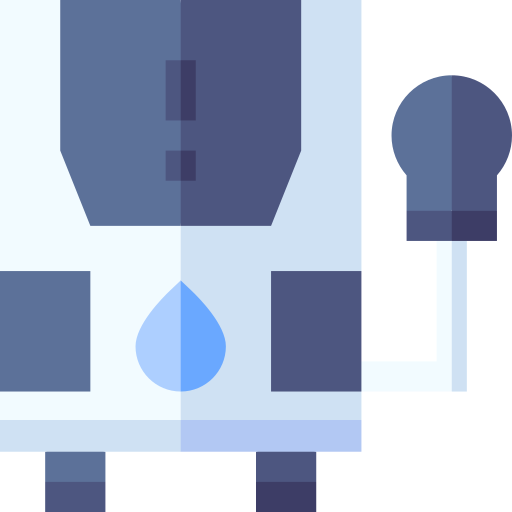 Water heater Basic Straight Flat icon