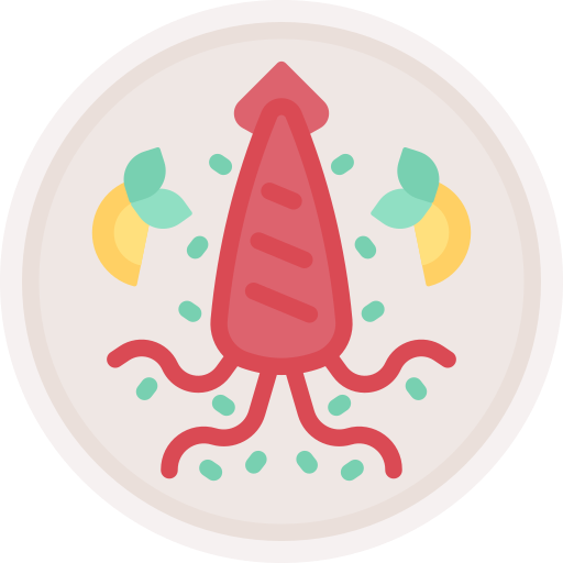 Squid Special Flat icon