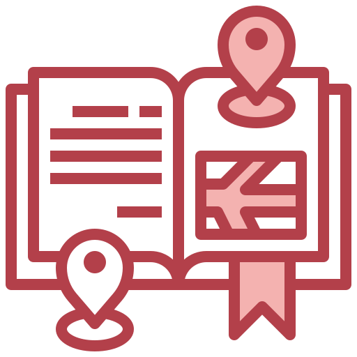 地図帳 Surang Red icon