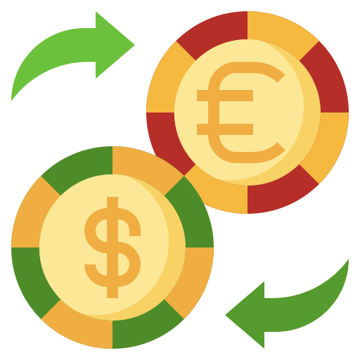 Currency exchange Surang Flat icon