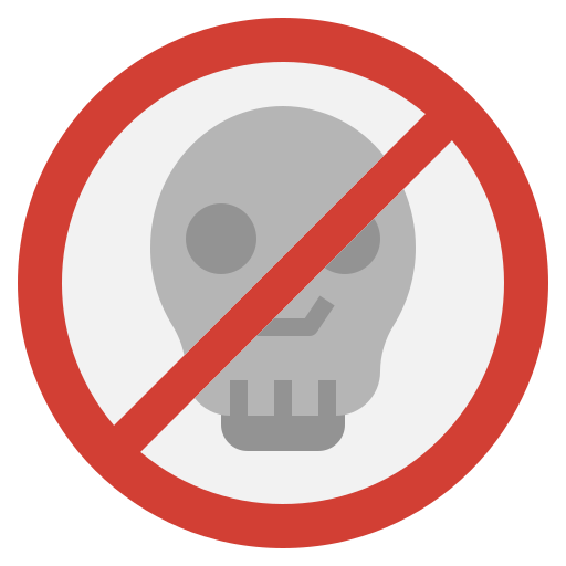 No toxic Surang Flat icon