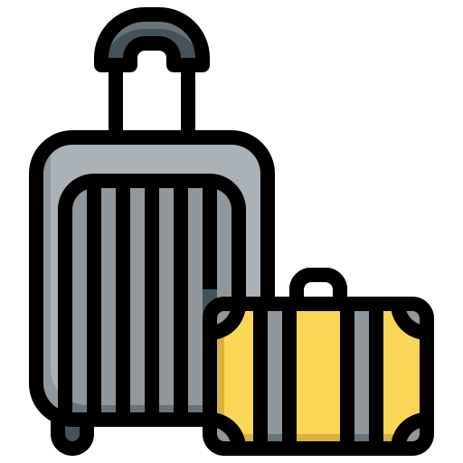 Baggage Surang Lineal Color icon