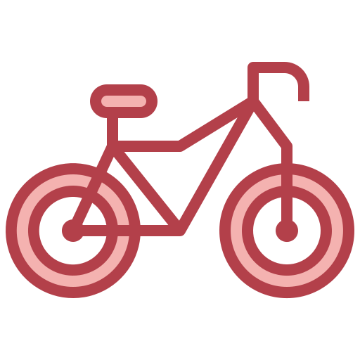 vélo Surang Red Icône