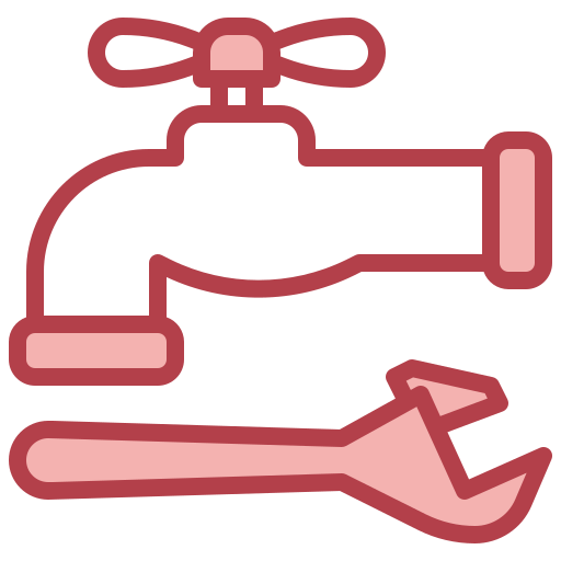 Water faucet Surang Red icon