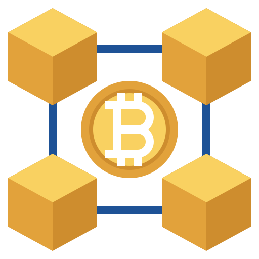 Blockchain Surang Flat icon