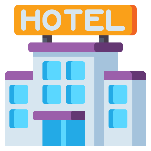 hotel Flaticons Flat icoon