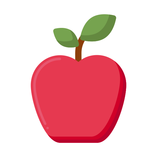 jabłka Flaticons Flat ikona