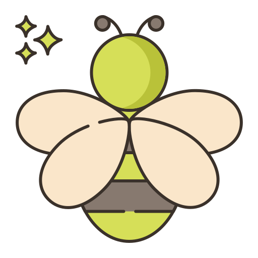 pszczoły Flaticons Lineal Color ikona