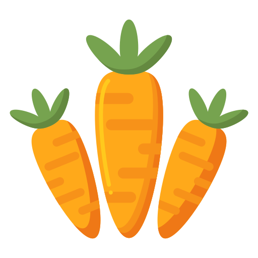 Морковь Flaticons Flat иконка