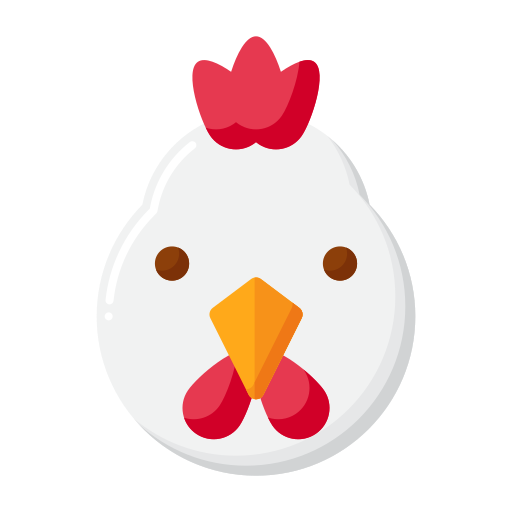 kurczak Flaticons Flat ikona