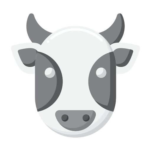krowa Flaticons Flat ikona