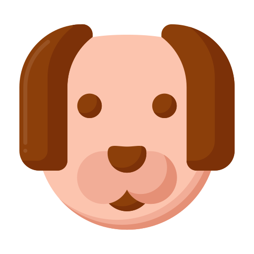hond Flaticons Flat icoon