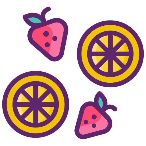 과일 Flaticons Lineal Color icon