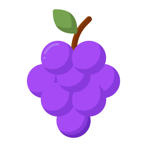 Grapes Flaticons Flat icon