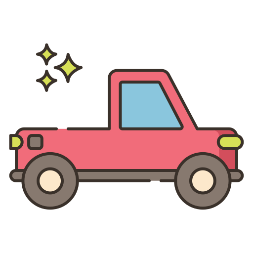 pickup Flaticons Lineal Color ikona