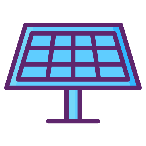 Solar energy Flaticons Lineal Color icon