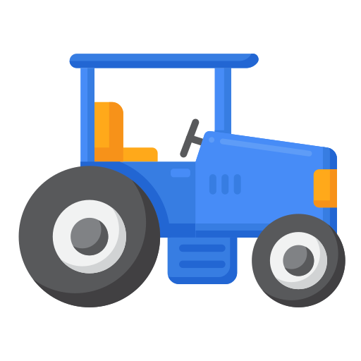 tracteur Flaticons Flat Icône