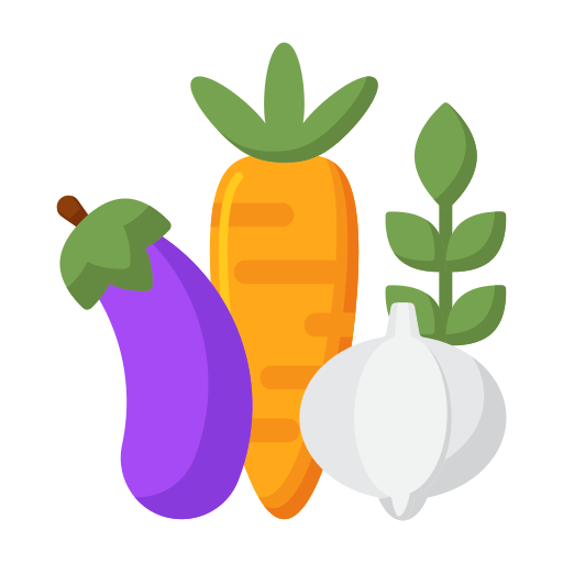 warzywa Flaticons Flat ikona