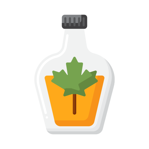 miel de maple Flaticons Flat icono